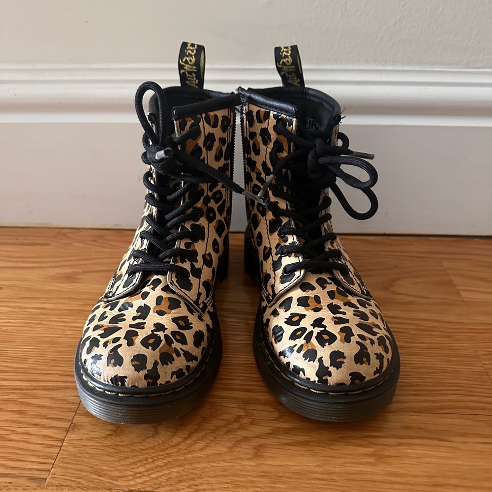 Leopard Print Doc Martens